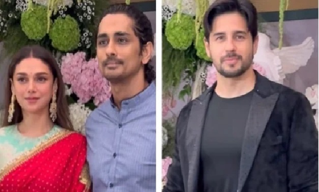 Aditi Rao Hydari, Siddharth pose together at Eka Lakhani’s engagement ceremony, Sidharth Malhotra stuns in black… post thumbnail image